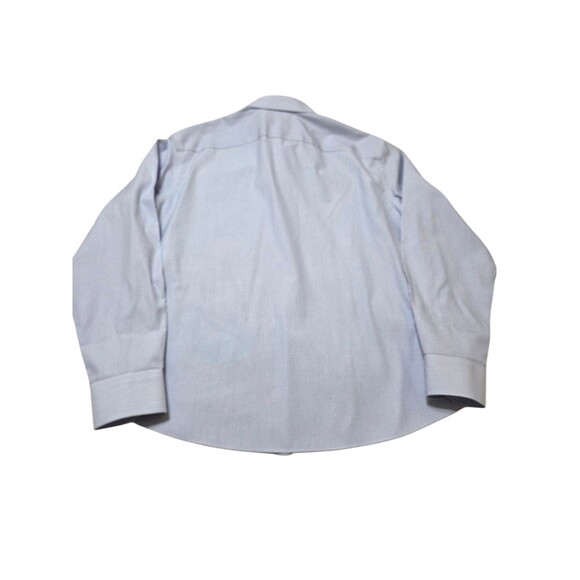 Untuckit Button Shirt Men's XL Blue White Stripe Wrinkle Free 100% Cotton I5.2 - Picture 3 of 12